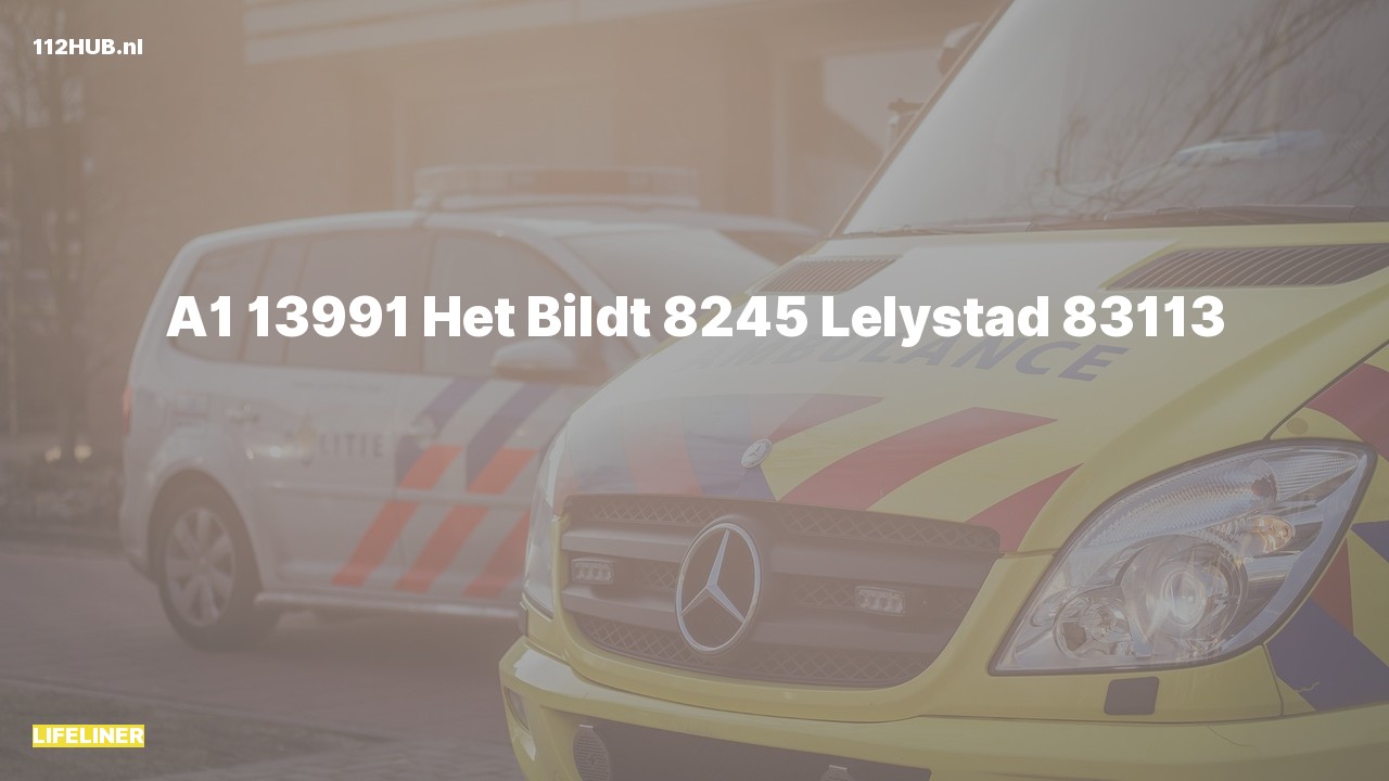 Deelafbeelding voor Traumahelikopter met spoed naar de Het Bildt in Lelystad.