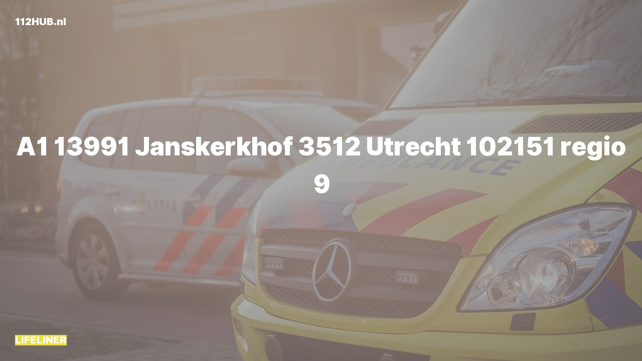 Deelafbeelding voor De traumahelikopter is met spoed uitgerukt naar de Janskerkhof in Utrecht