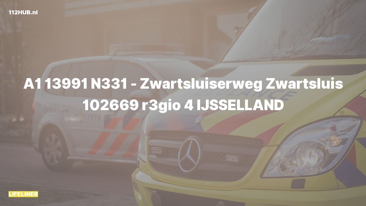 Deelafbeelding voor De traumahelikopter is met spoed uitgerukt naar de Zwartsluiserweg in Zwartsluis
