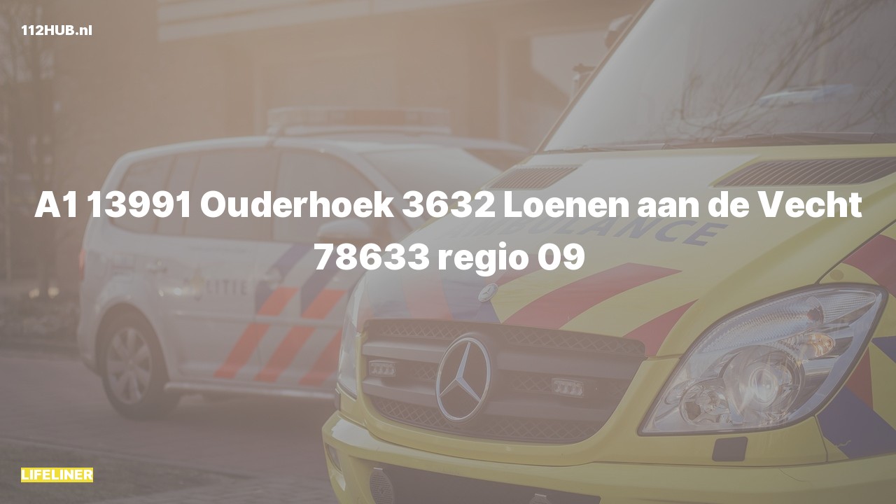 Deelafbeelding voor Traumahelikopter met spoed naar de Ouderhoek in Loenen aan de Vecht.