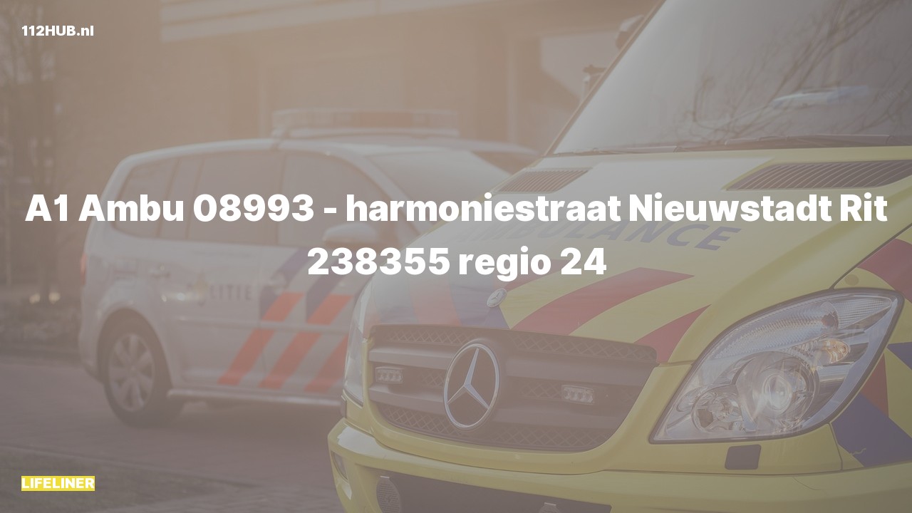 Deelafbeelding voor Traumahelikopter met spoed naar de Harmoniestraat in Nieuwstadt.