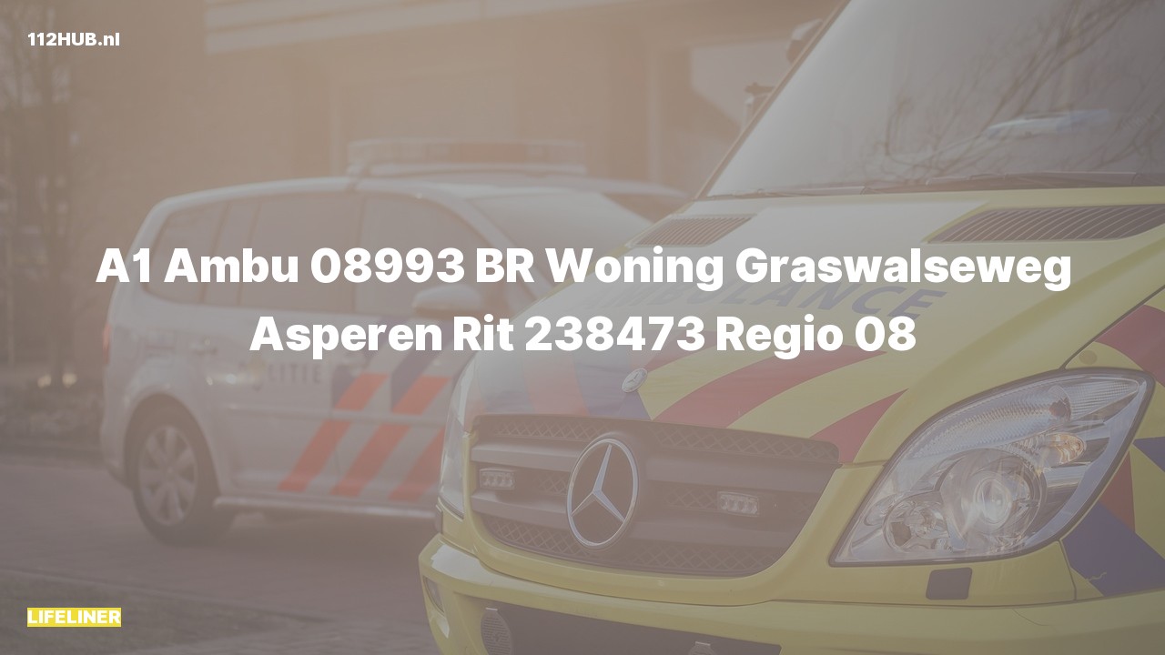 Deelafbeelding voor Traumahelikopter met spoed voor brand in woning naar de Graswalseweg in Asperen.
