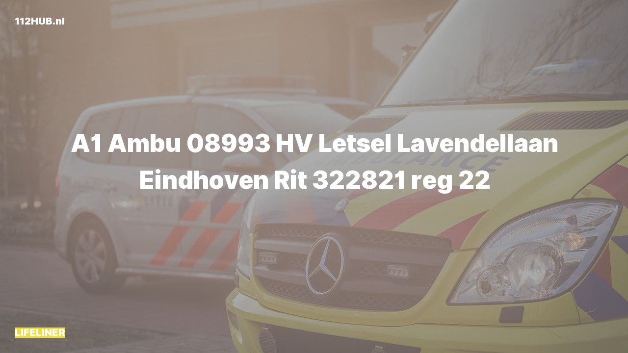 Deelafbeelding voor De traumahelikopter is met spoed uitgerukt naar de Lavendellaan in Eindhoven