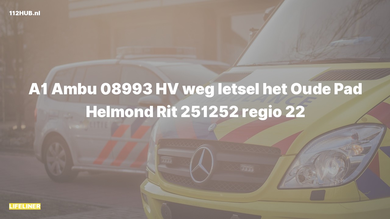 Deelafbeelding voor Traumahelikopter met spoed voor ongeval met letsel.