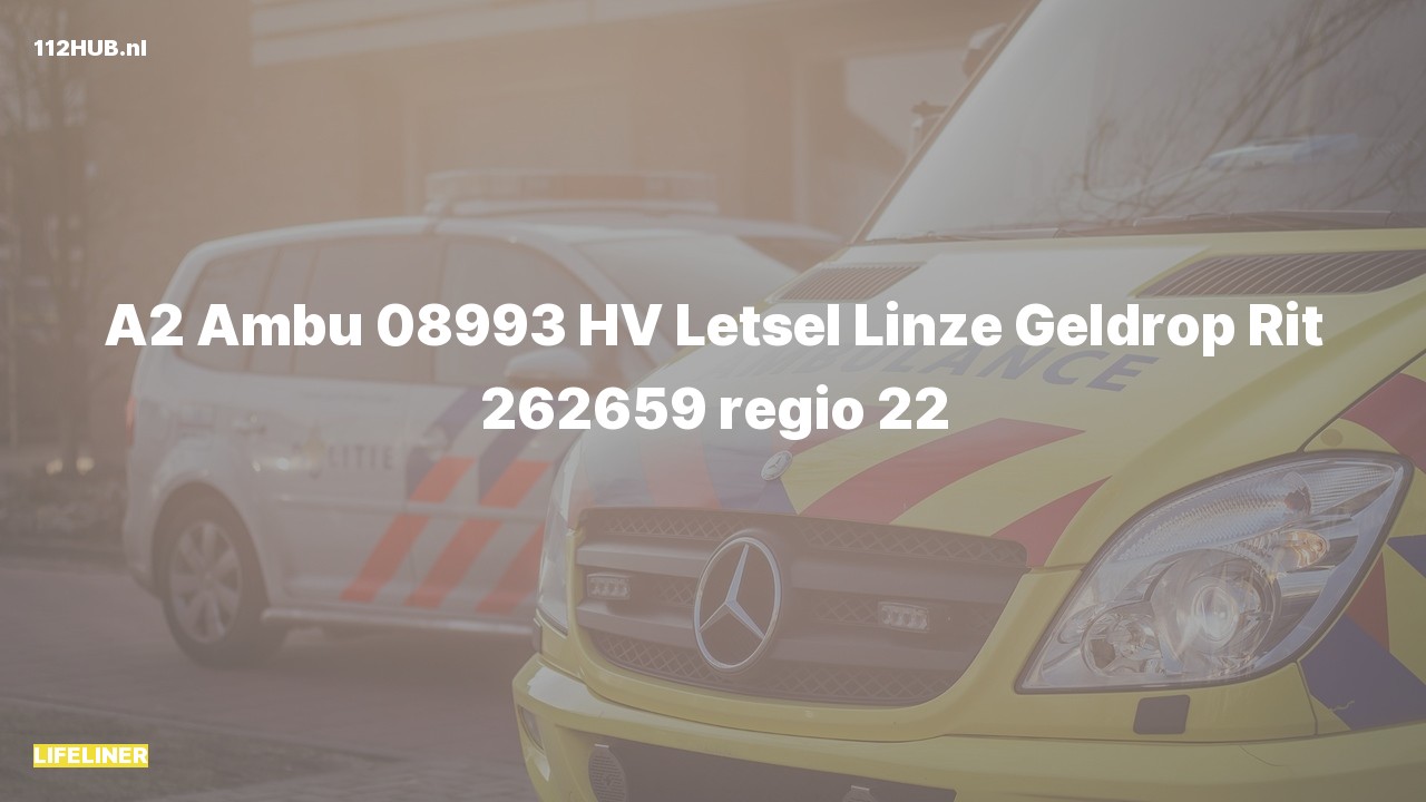 Deelafbeelding voor Traumahelikopter met gepaste spoed naar de Linze in Geldrop.