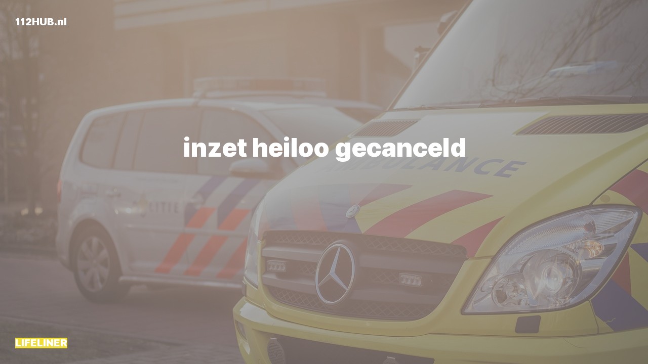 Deelafbeelding voor De traumahelikopter is uitgerukt