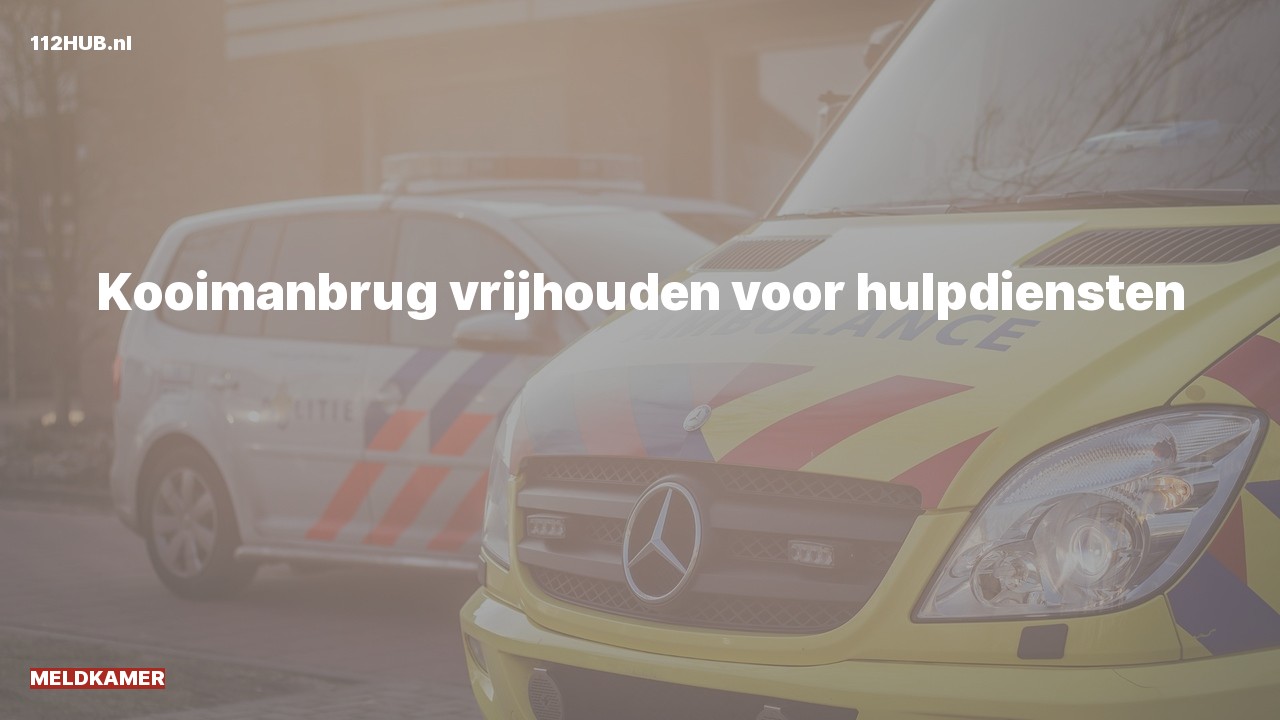 Deelafbeelding voor Meldkamer.