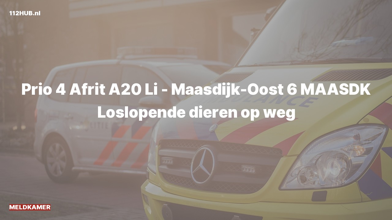 Deelafbeelding voor Meldkamer.