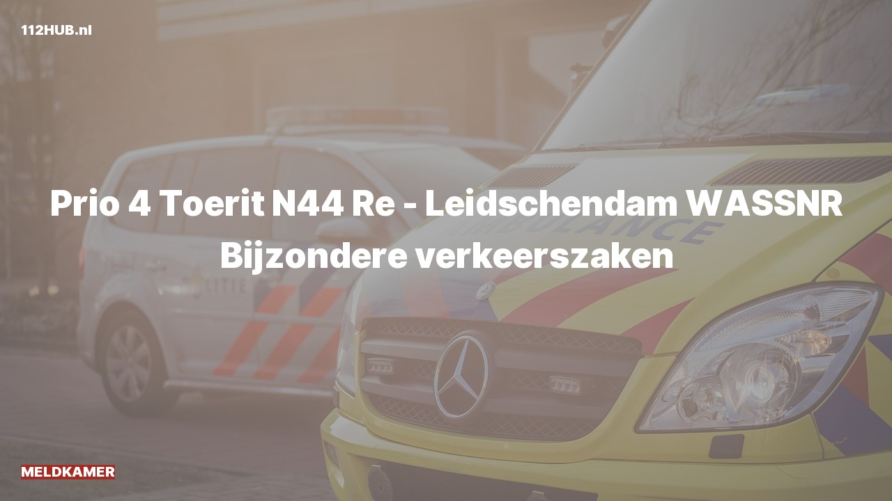 Deelafbeelding voor De Meldkamer is uitgerukt naar de Leidschendam in Wassenaar