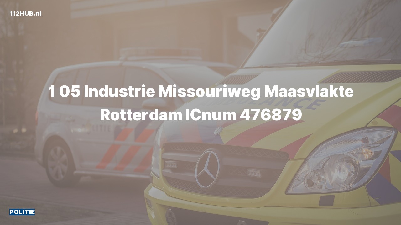 Deelafbeelding voor Politie naar de Missouriweg in Maasvlakte Rotterdam.