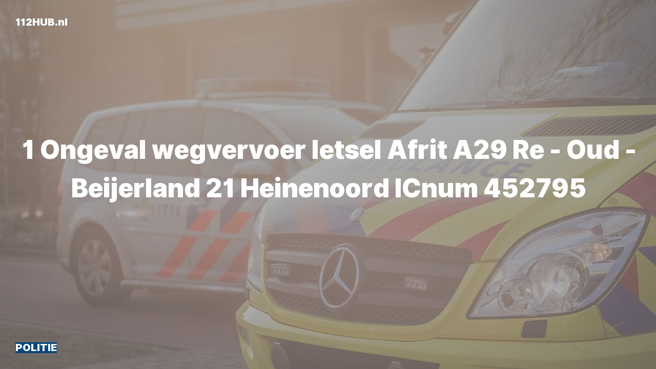 Deelafbeelding voor Politie voor verkeersongeval.