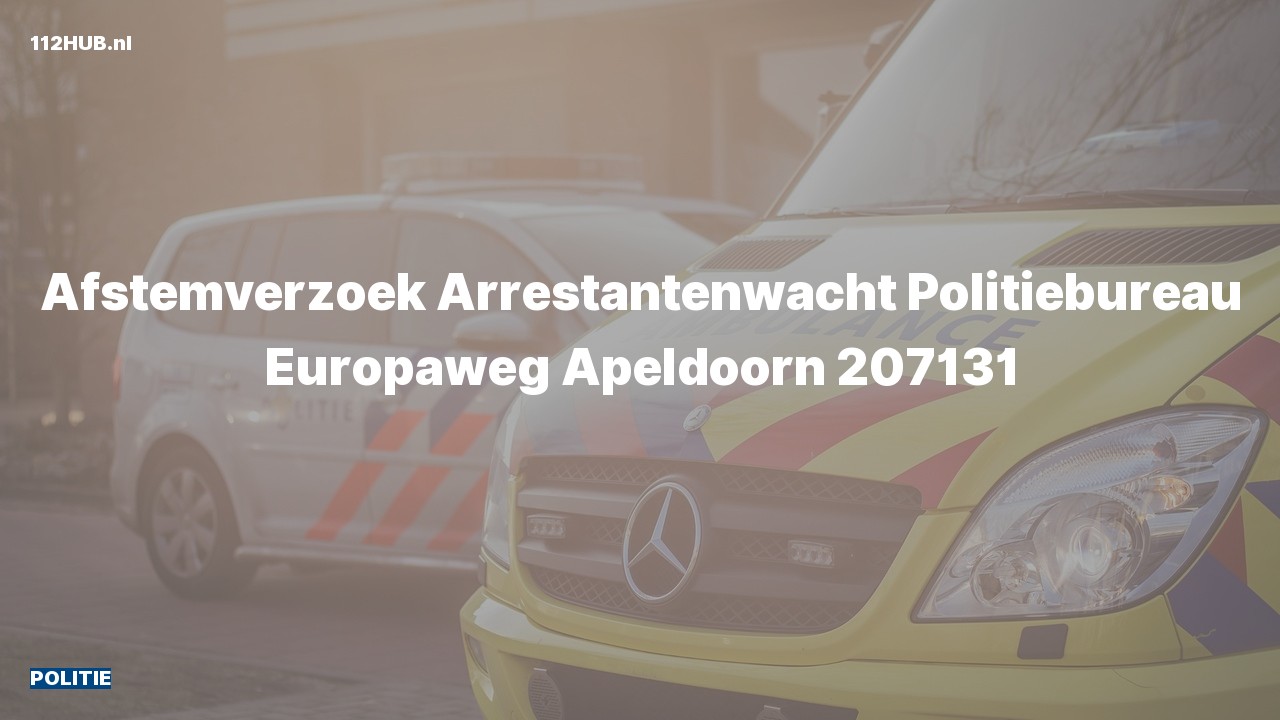 Deelafbeelding voor De politie is uitgerukt naar de Europaweg in Apeldoorn