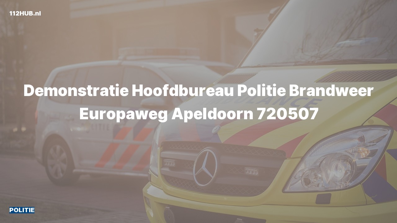 Deelafbeelding voor De politie is uitgerukt naar de Europaweg in Apeldoorn