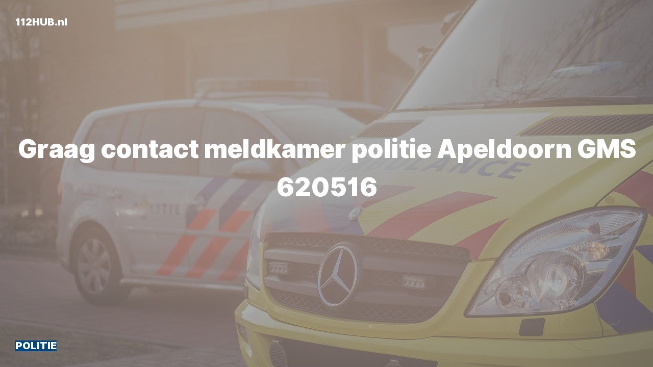 Deelafbeelding voor Politie graag contact.