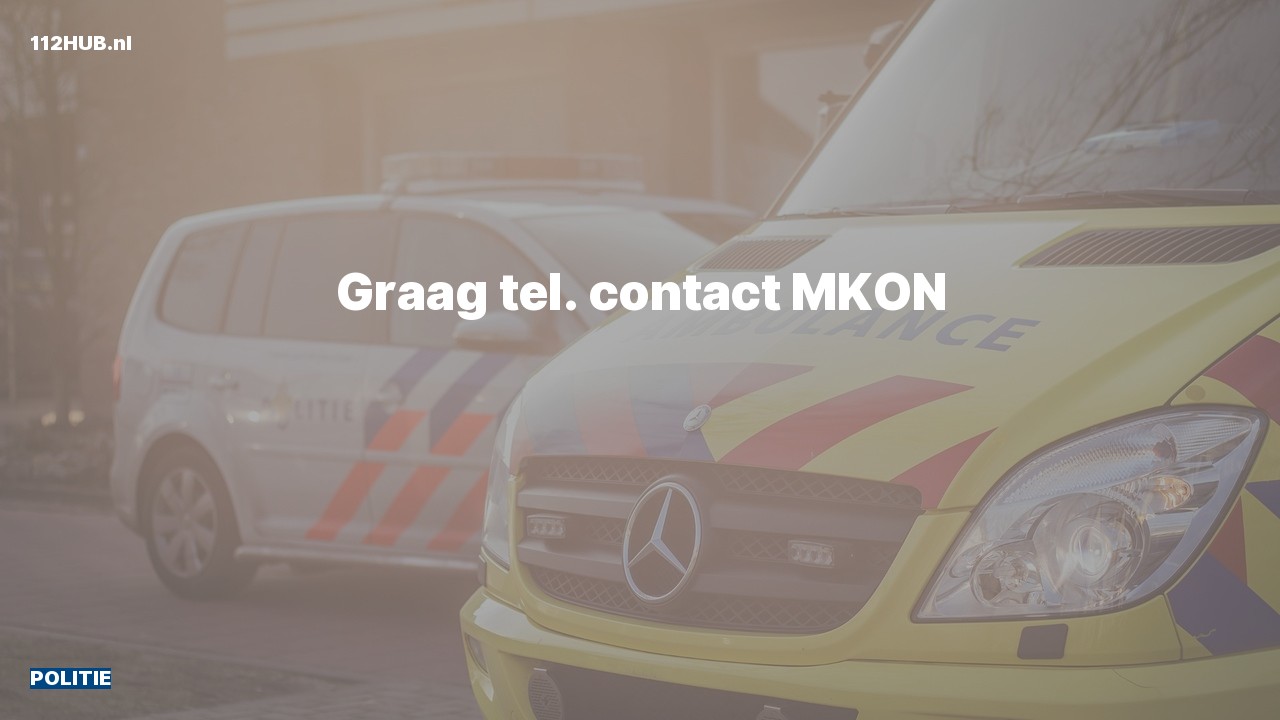 Deelafbeelding voor De politie is uitgerukt