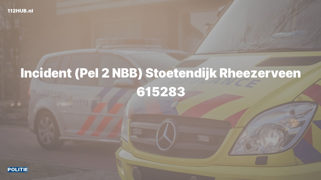 Deelafbeelding voor Politie naar de Stoetendijk in Rheezerveen.