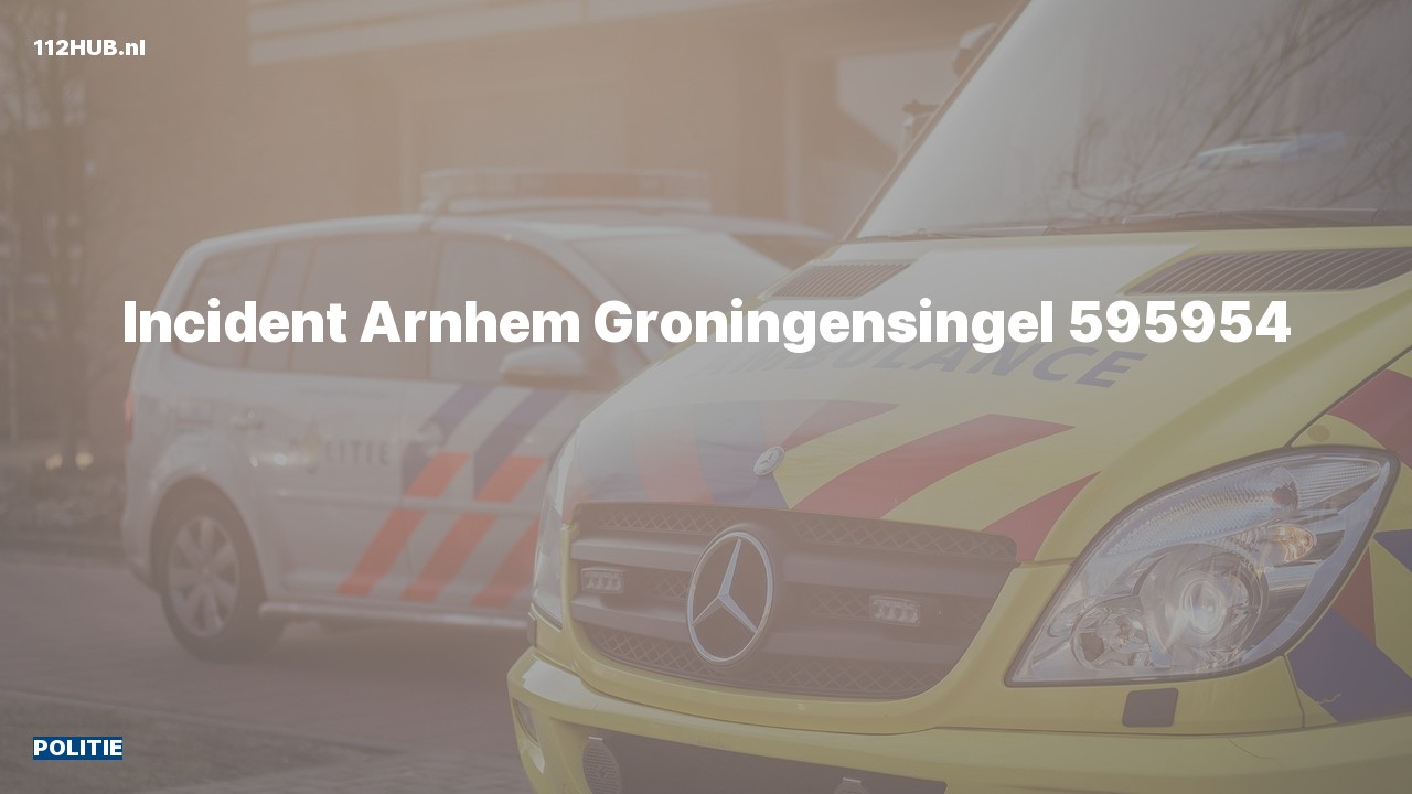 Deelafbeelding voor Politie naar de Groningensingel in Arnhem.