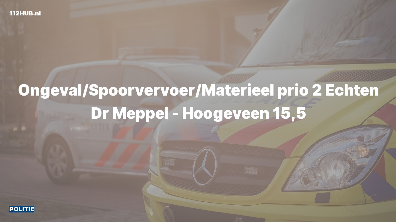 Deelafbeelding voor De politie is met gepaste spoed uitgerukt voor een ongeval