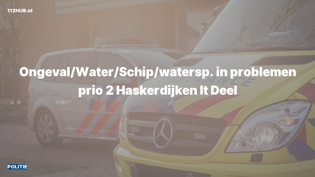 Deelafbeelding voor Politie met gepaste spoed.