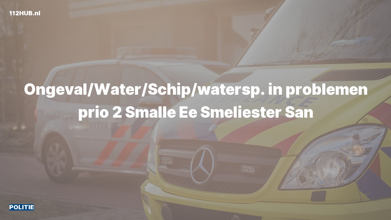 Deelafbeelding voor Politie met gepaste spoed.