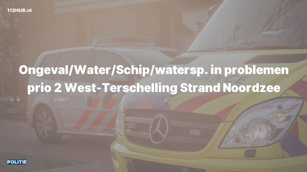 Deelafbeelding voor Politie met gepaste spoed naar de Strand in Scharendijke.