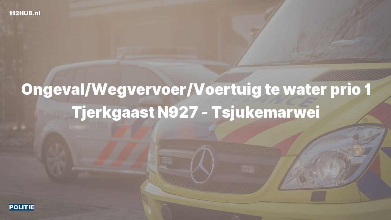 Deelafbeelding voor De politie is met spoed uitgerukt voor een persoon te water