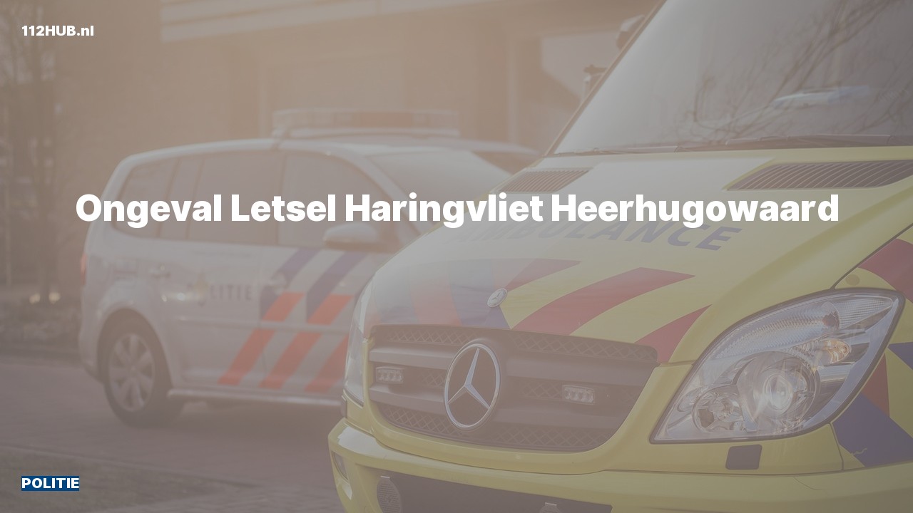 Deelafbeelding voor Politie voor ongeval met letsel.