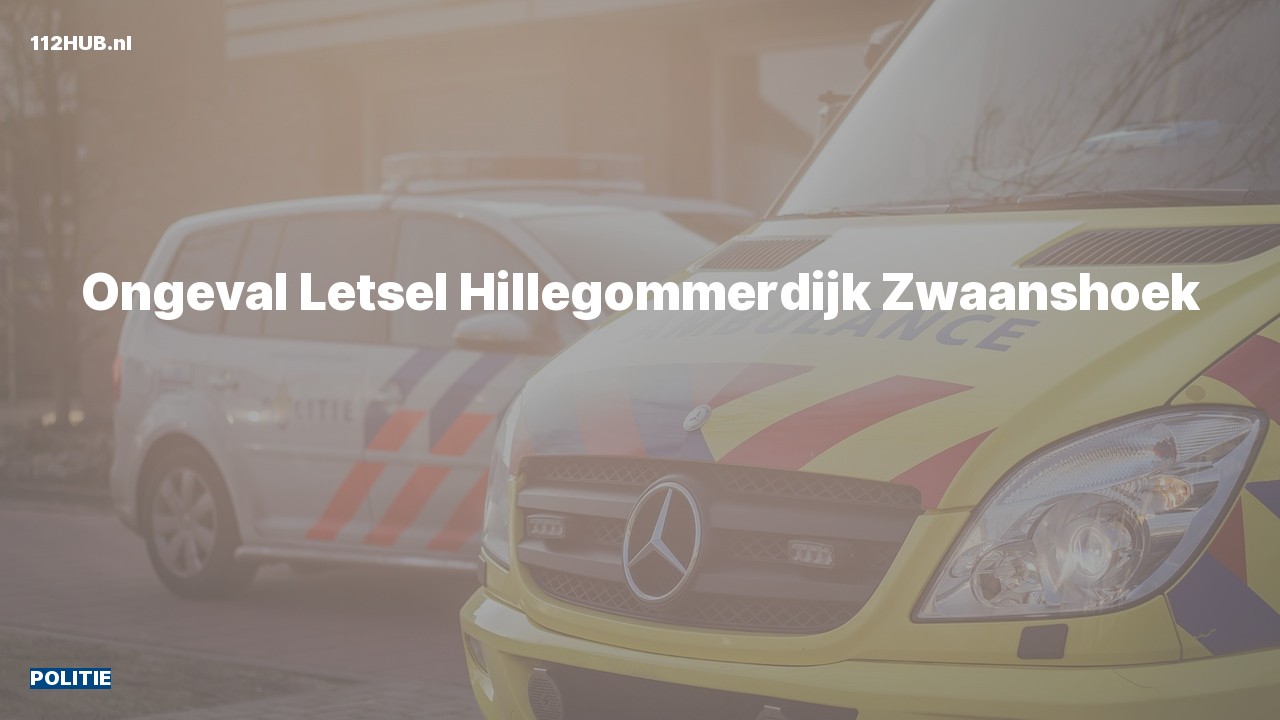 Deelafbeelding voor Politie voor ongeval met letsel naar de Hillegommerdijk in Zwaanshoek.