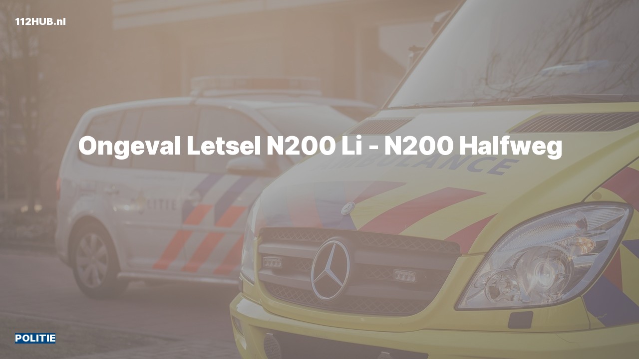 Deelafbeelding voor Politie voor ongeval met letsel.