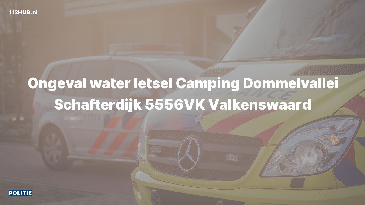 Deelafbeelding voor Politie voor ongeval met letsel naar de Schafterdijk in Valkenswaard.