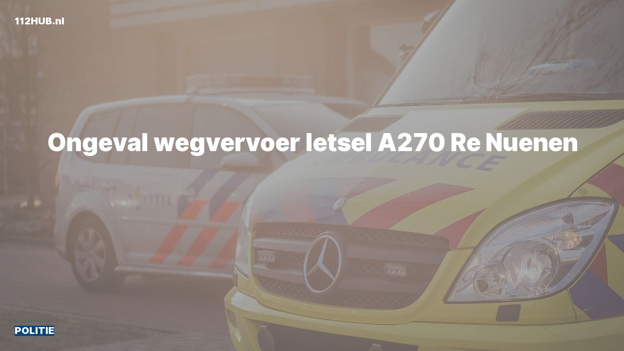 Deelafbeelding voor Politie voor verkeersongeval.
