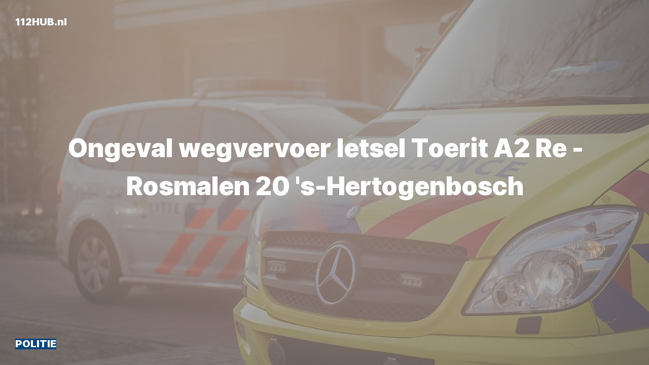 Deelafbeelding voor Politie voor verkeersongeval.