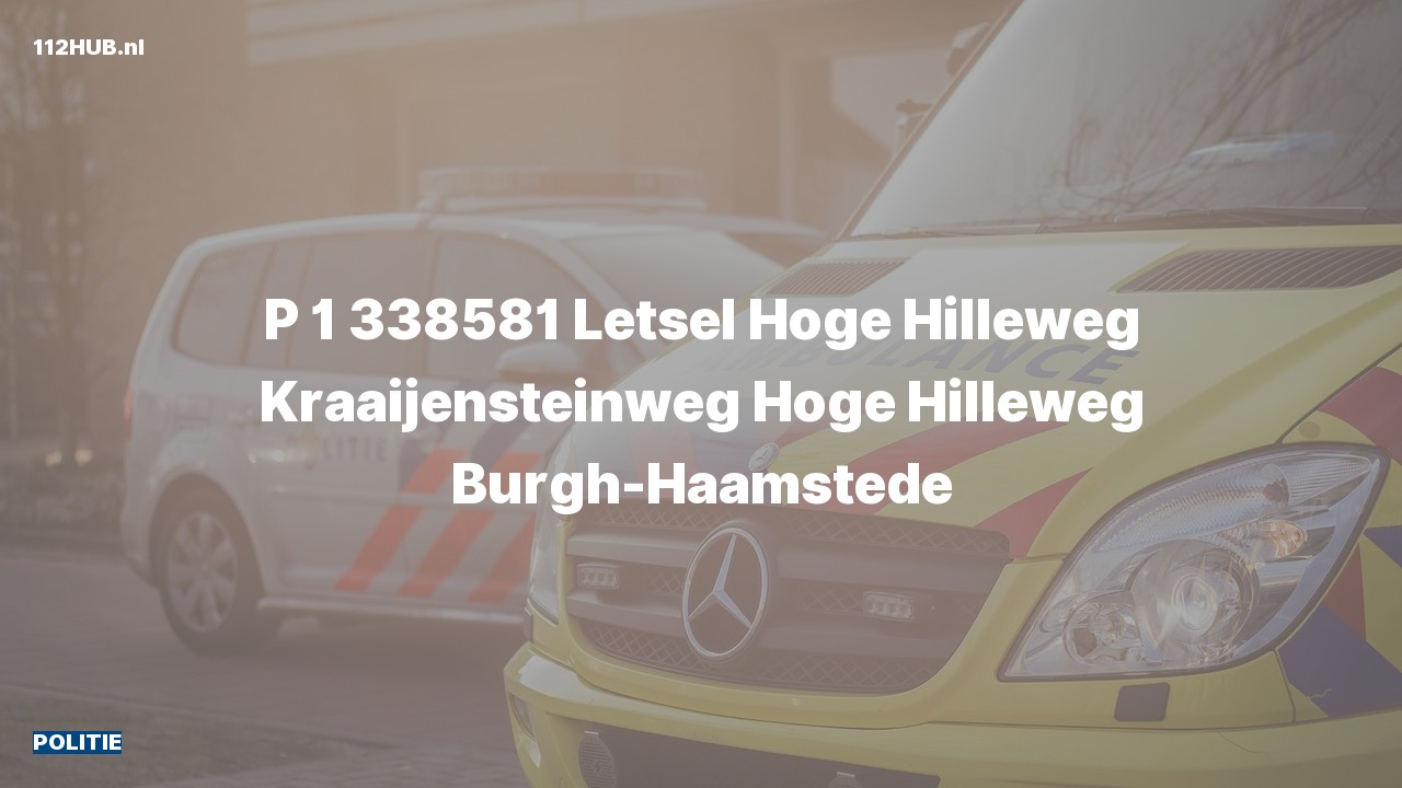 Deelafbeelding voor Politie met spoed naar de Kraaijensteinweg in Burgh-Haamstede.