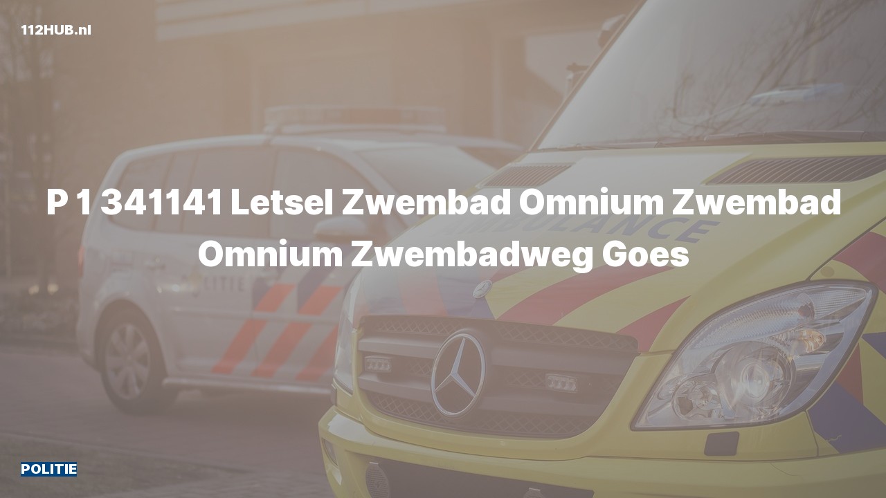Deelafbeelding voor Politie met spoed naar de Zwembadweg in Goes.