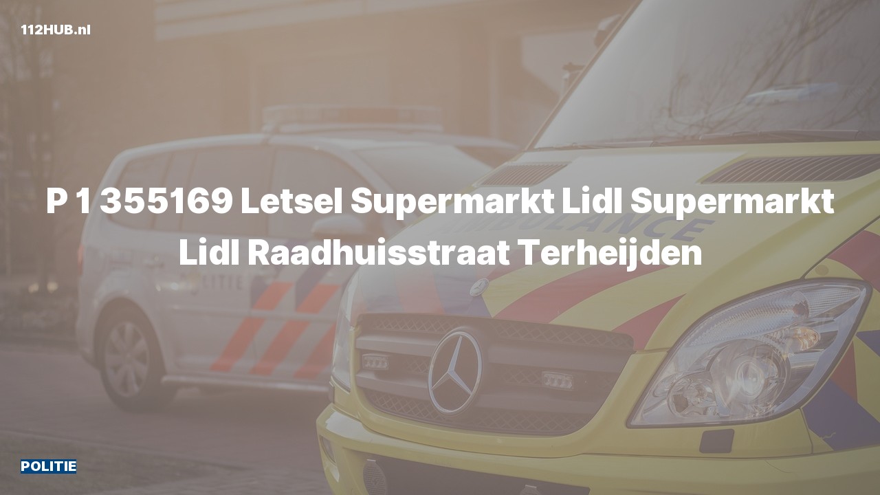 Deelafbeelding voor Politie met spoed naar de Raadhuisstraat in Terheijden.