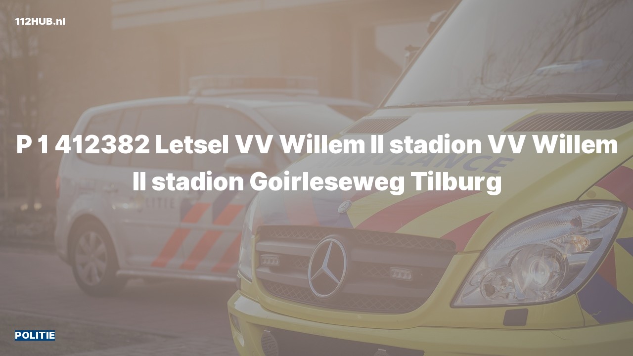 Deelafbeelding voor De politie is met spoed uitgerukt naar de Goirleseweg in Tilburg