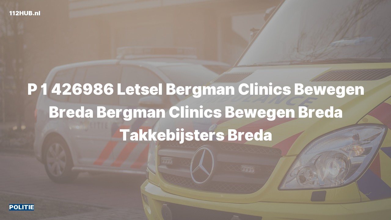 Deelafbeelding voor De politie is met spoed uitgerukt naar de Takkebijsters in Breda