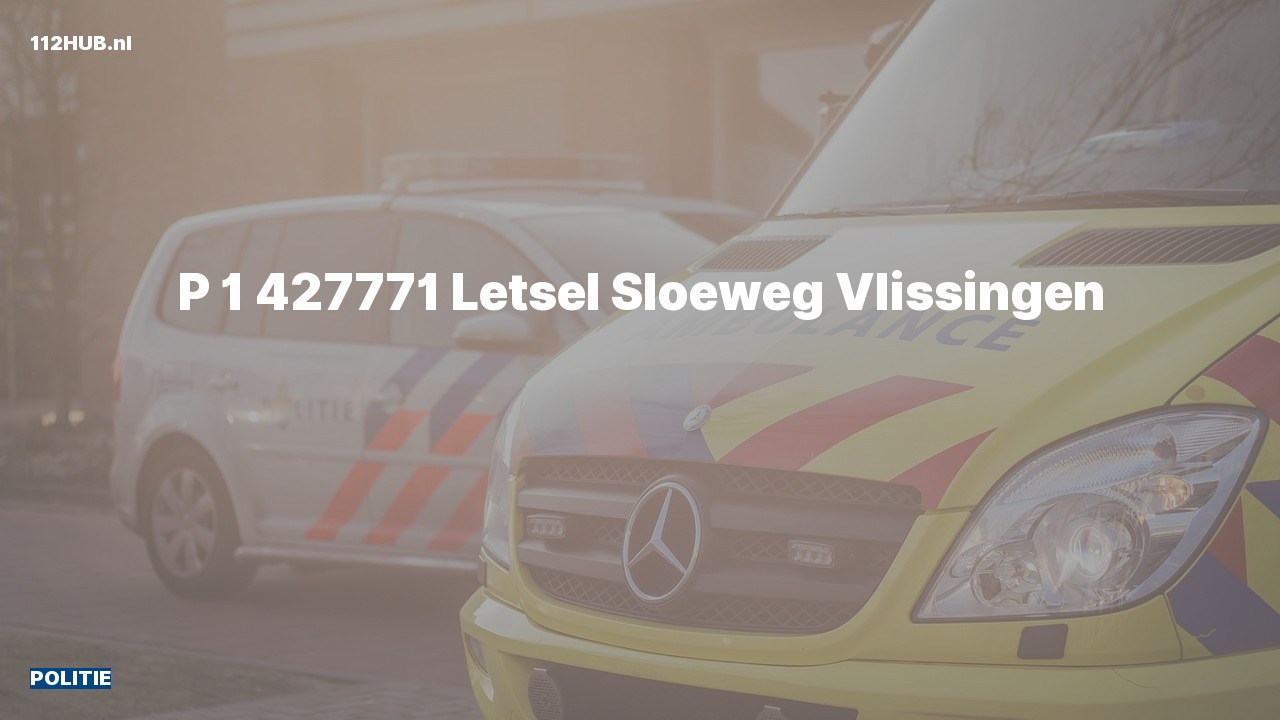 Deelafbeelding voor De politie is met spoed uitgerukt naar de Sloeweg in Vlissingen
