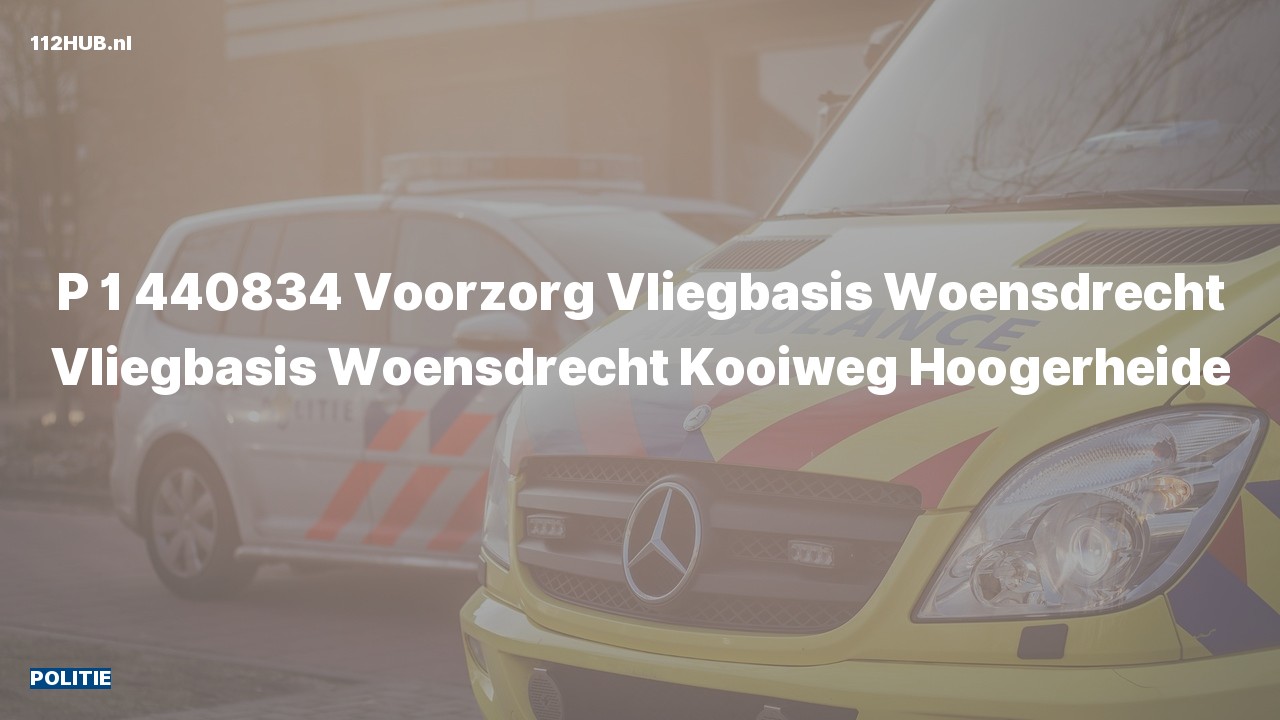 Deelafbeelding voor De politie is met spoed uitgerukt naar de Kooiweg in Hoogerheide