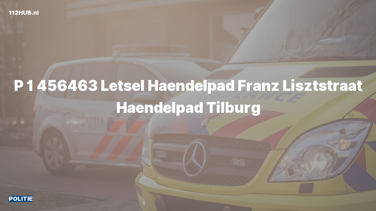 Deelafbeelding voor De politie is met spoed uitgerukt naar de Franz Lisztstraat in Tilburg