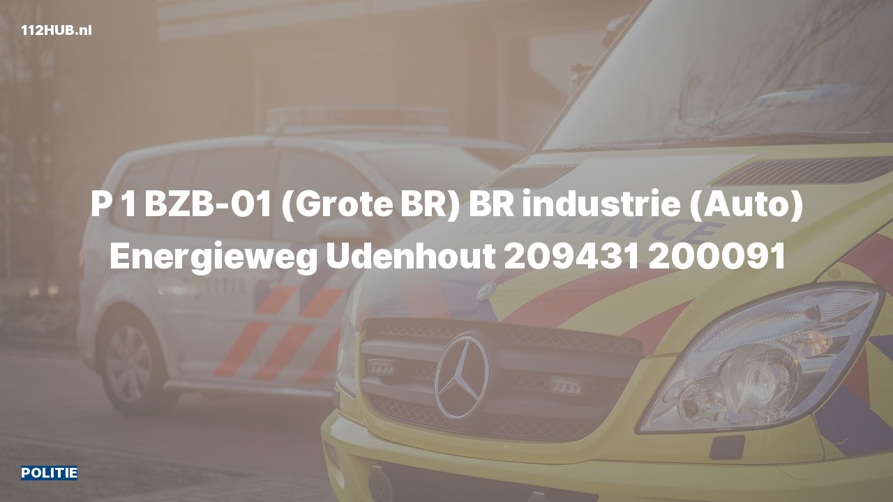 Deelafbeelding voor P2000-melding.
