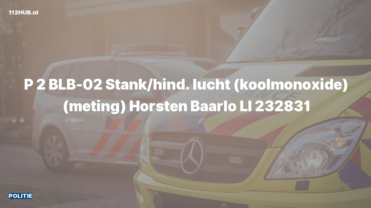 Deelafbeelding voor P2000-melding voor stank of gaslucht.