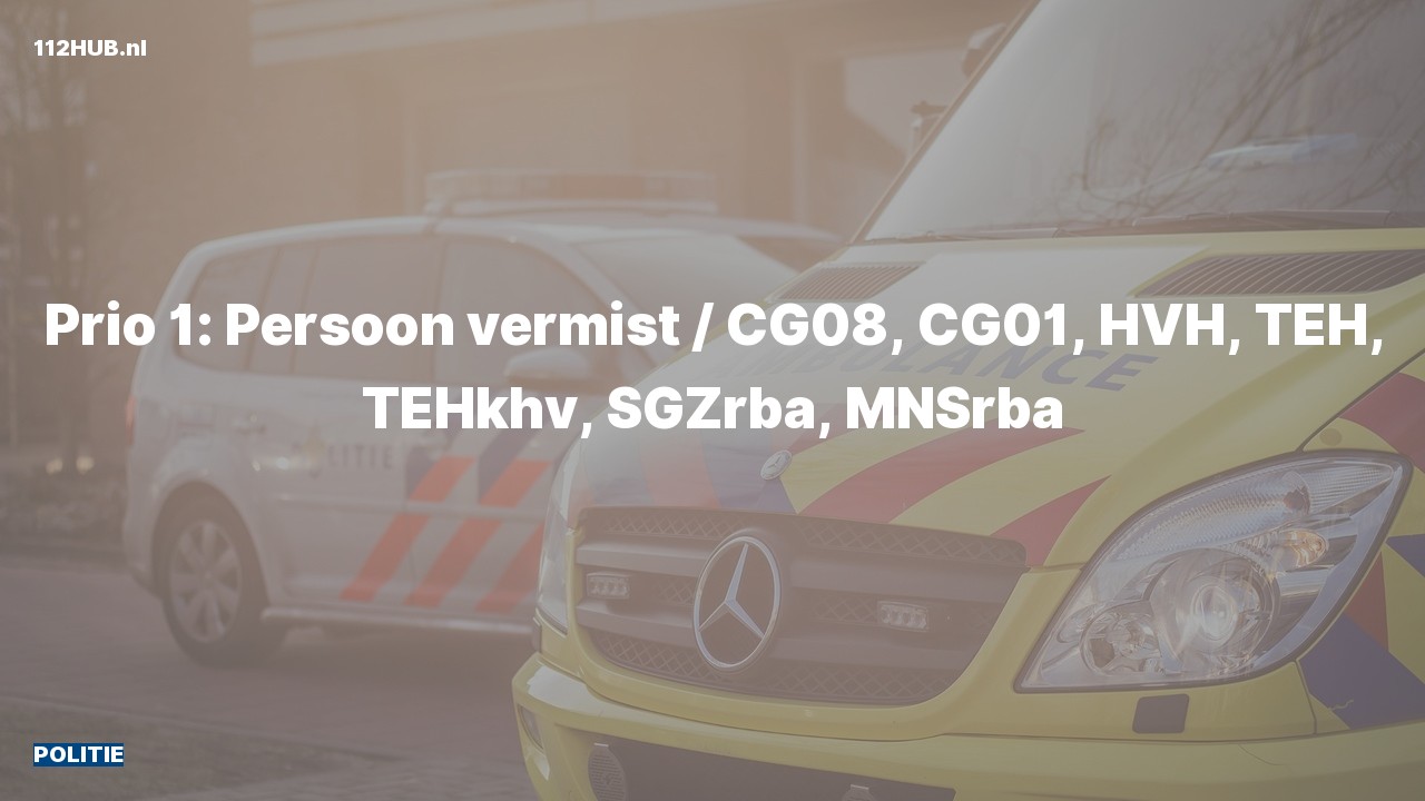 Deelafbeelding voor Politie met spoed.