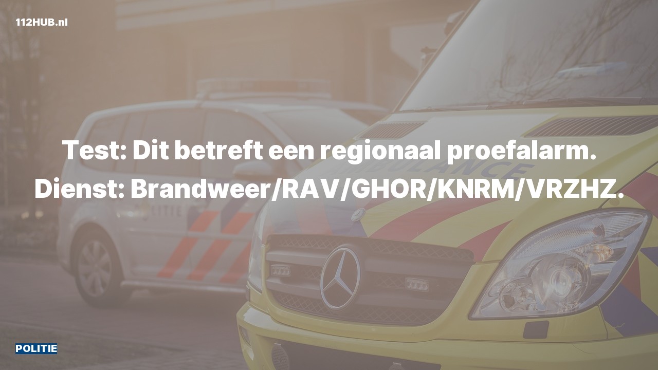 Deelafbeelding voor Politie (proefalarm).