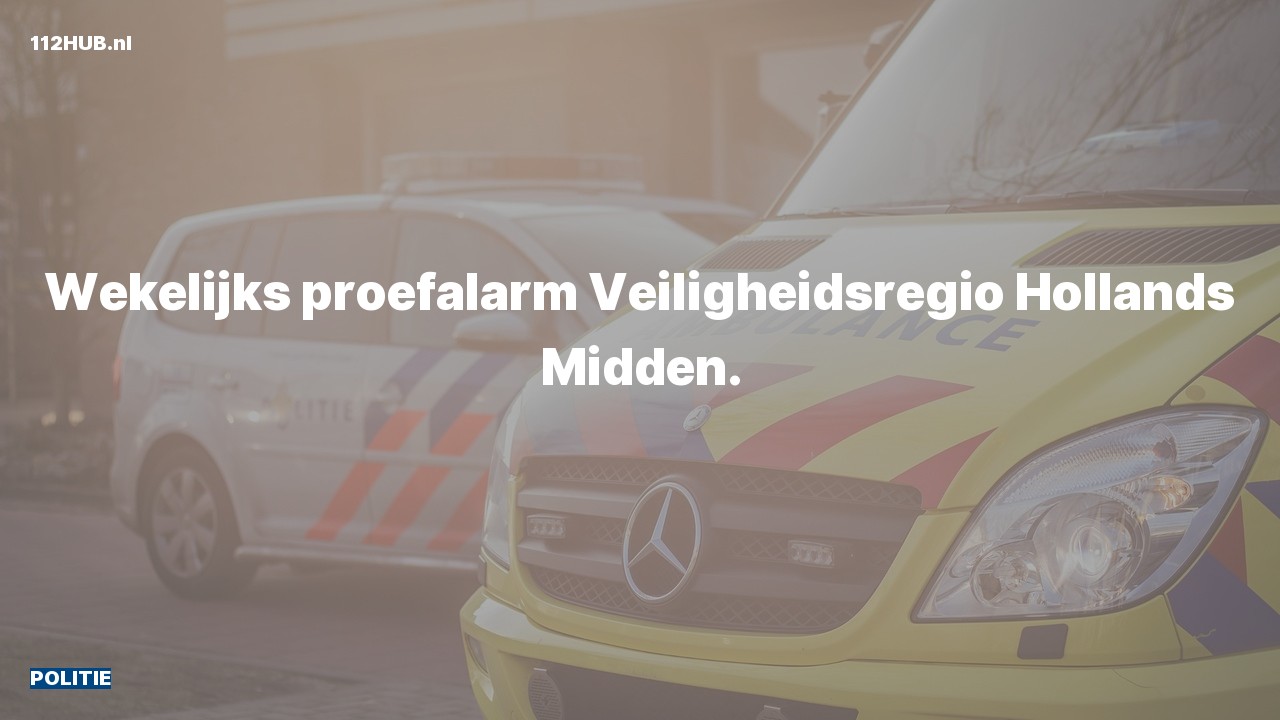 Deelafbeelding voor Politie (proefalarm).