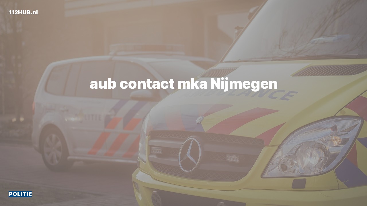 Deelafbeelding voor Politie contact meldkamer.
