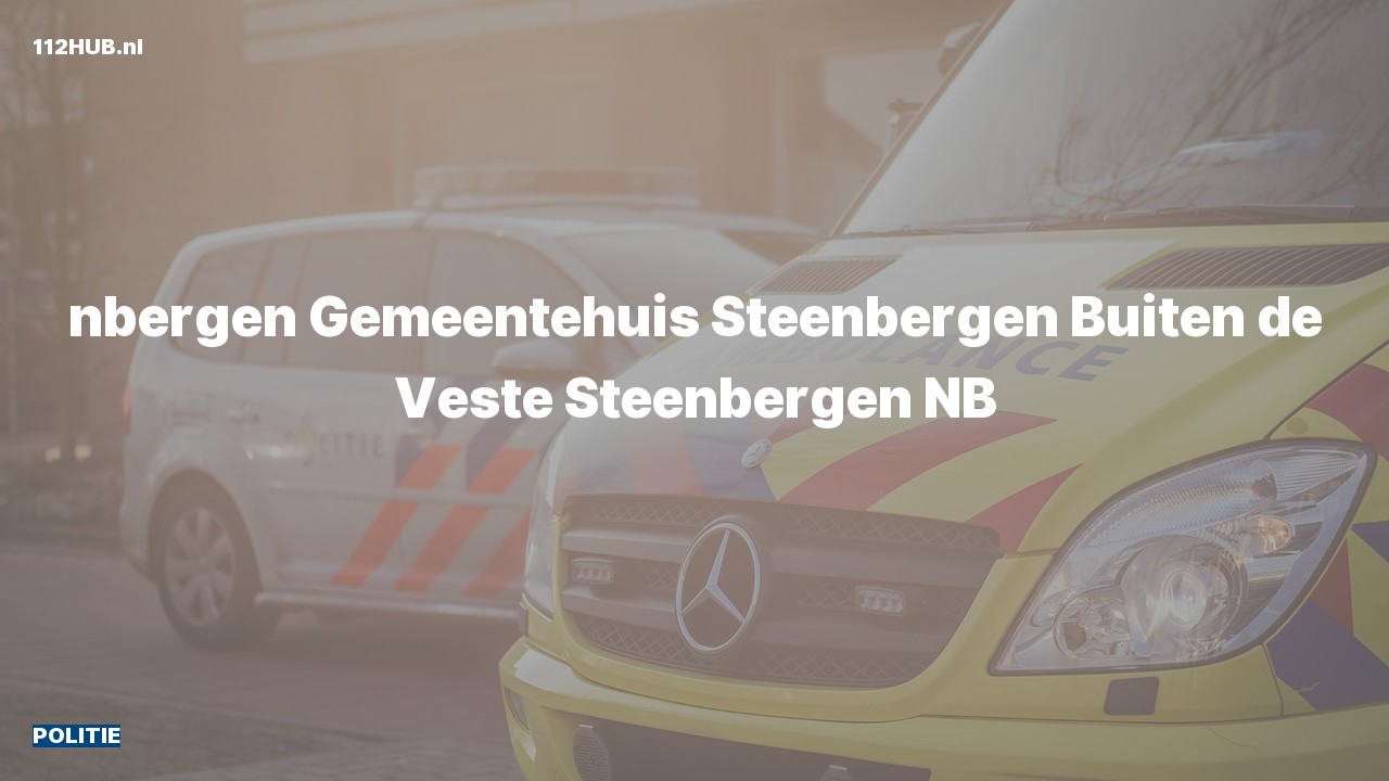 Deelafbeelding voor De politie is uitgerukt